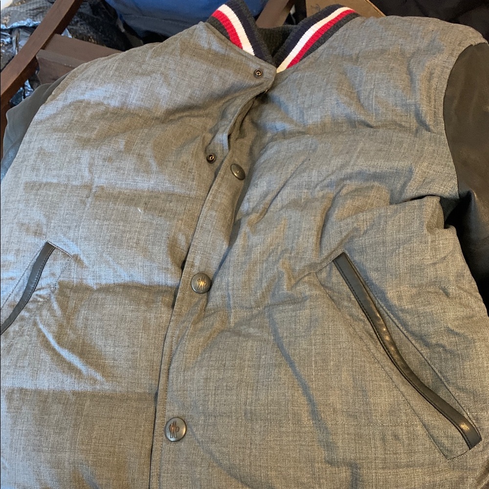 Moncler Gamme Bleu Bomber Jacket